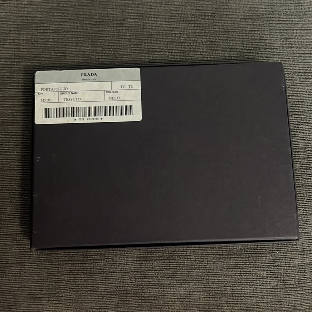Prada Portafoolio M510 Nylon Black Wallet Authentic (Preloved) - Picture 6 of 6